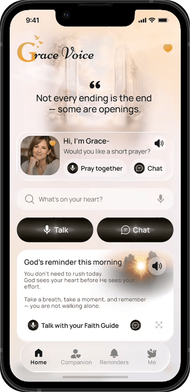 GraceVoice app features overview